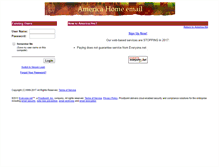 Tablet Screenshot of mail.america.hm